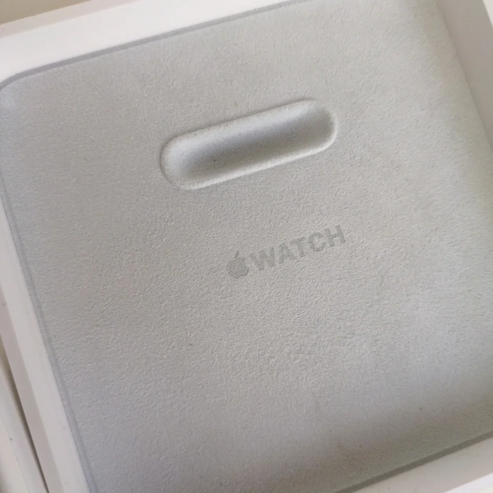 Apple Watch EMPTY Box Square White Hard Plastic Storage Case ONLY Replacement